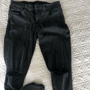 Women’s JOES jeans- dark grey with rips